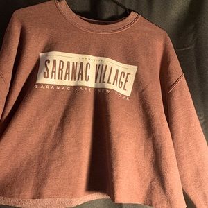 Cute younglife cropped sweatshirt